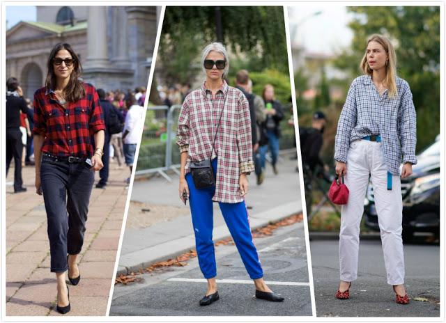 Plaid Shirt + Tapered Pants 