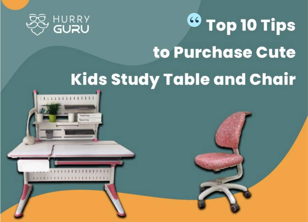 Top 10 Tips to Purchase Cute Kids Study Table and Chair