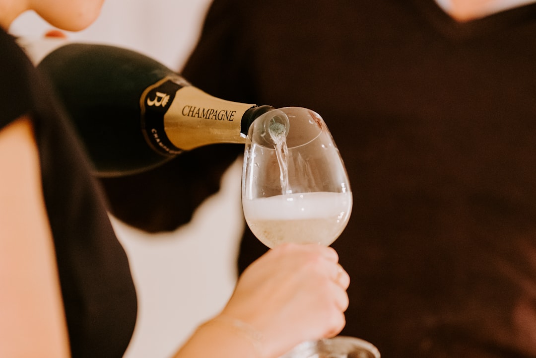 Photo Champagne bottle