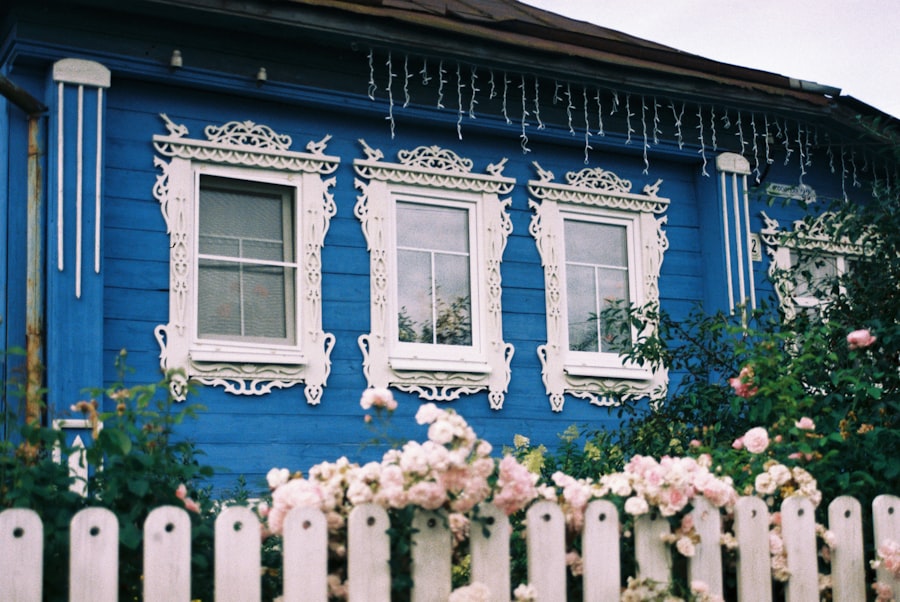 Photo Freshly painted house